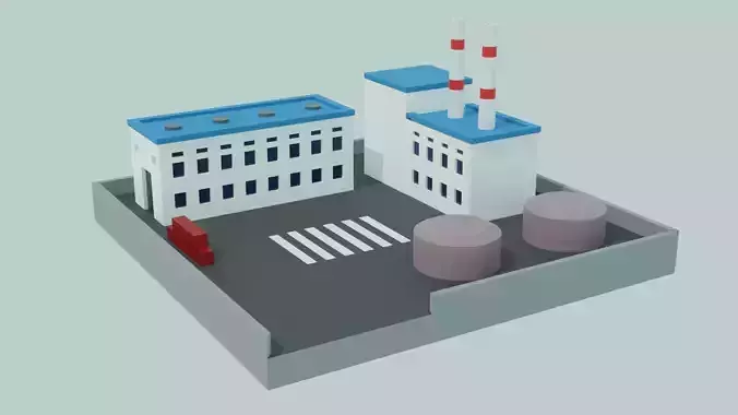 Lowpoly Factory