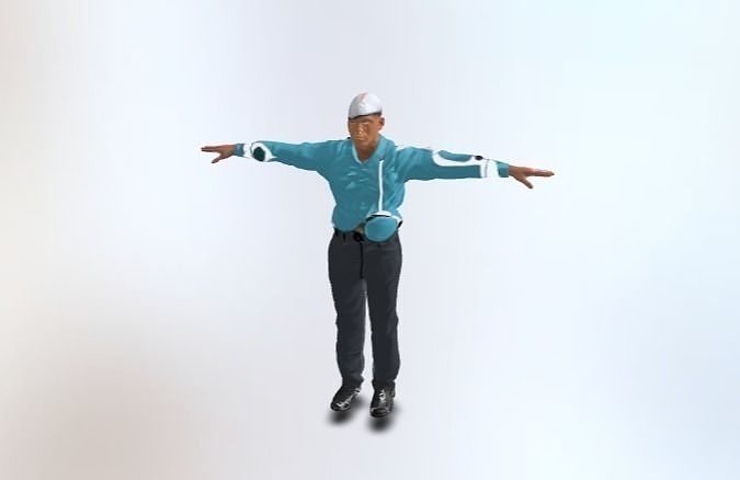LiamMan construction worker Free 3D model