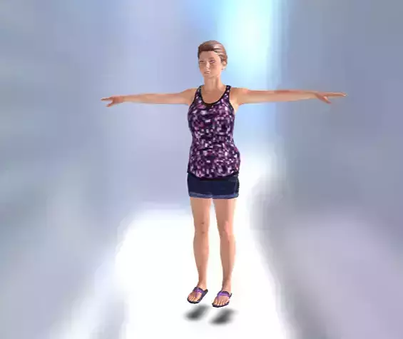 Stefani Woman 3D Model