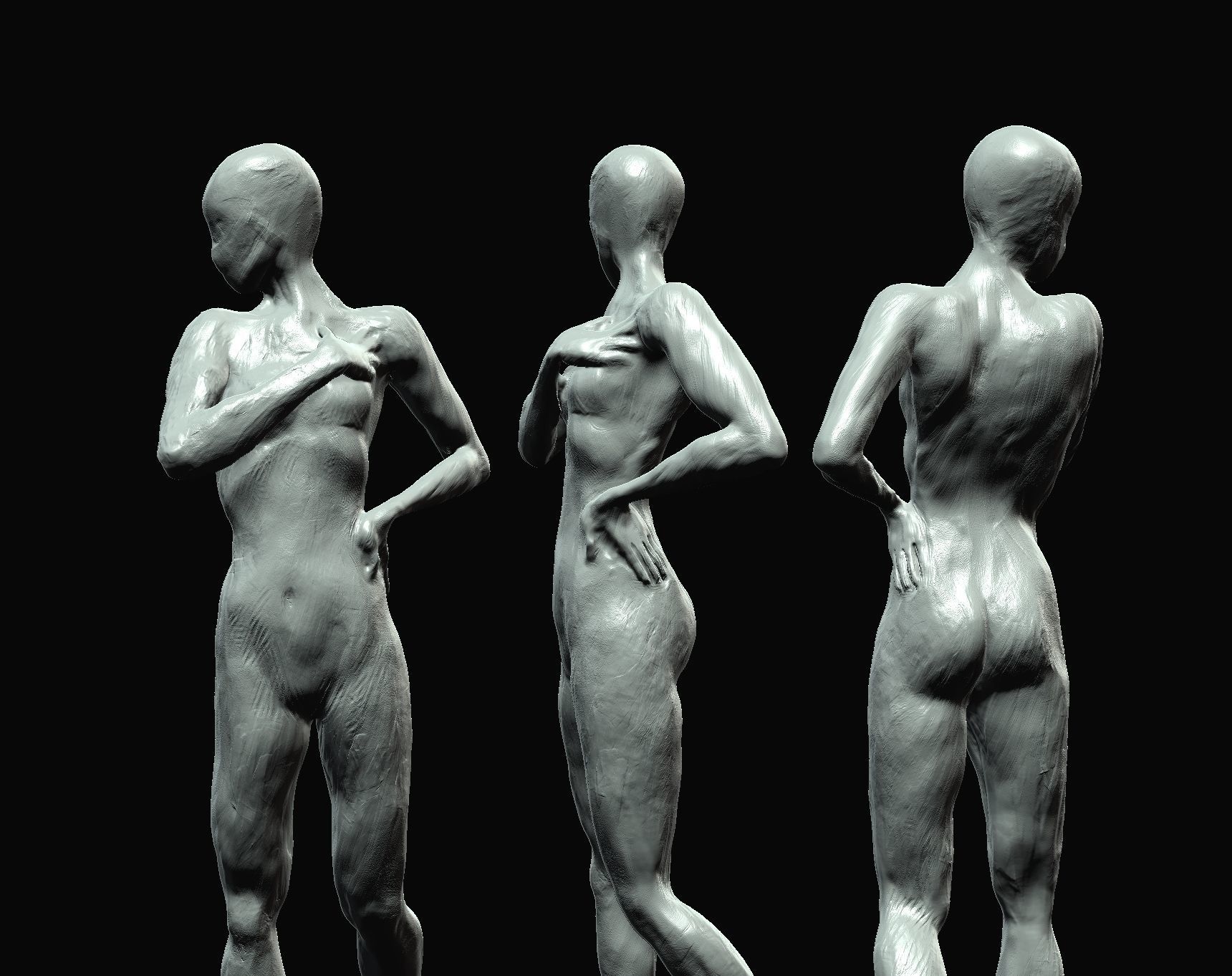 Sculpt 1 of 1000 Sculpts in a year 3D print model_3