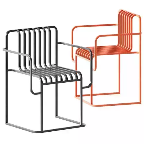 Outside Grill Chair by Diabla