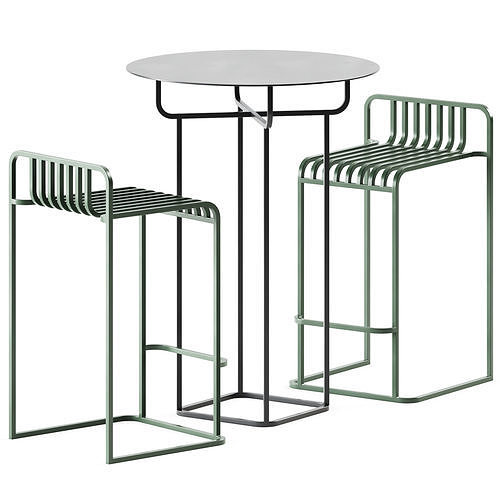 High Table Grill and Bar Chair by Diabla 3D model