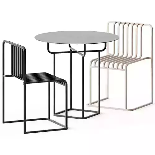 Table and Chair Grill by Diabla
