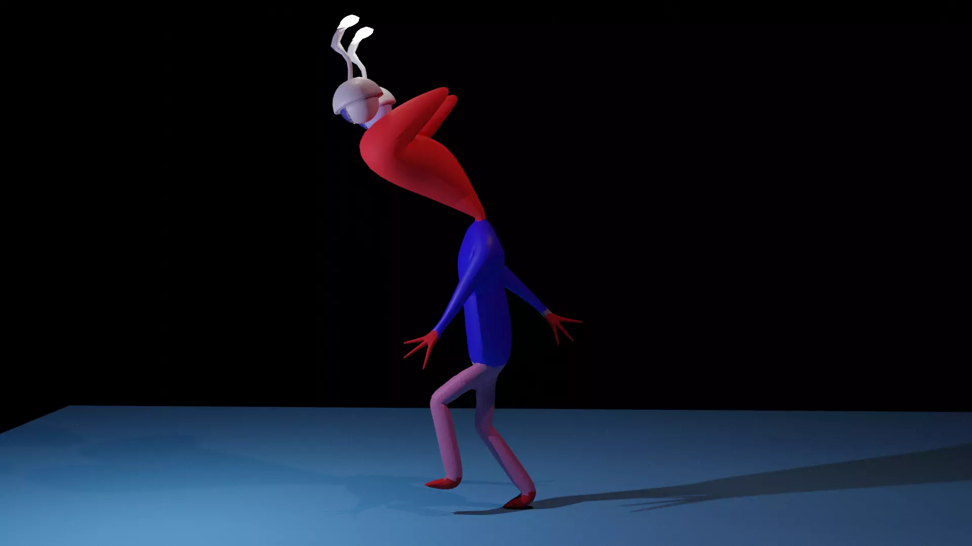low poly rigged character free VR / AR / low-poly 3D model animated ...