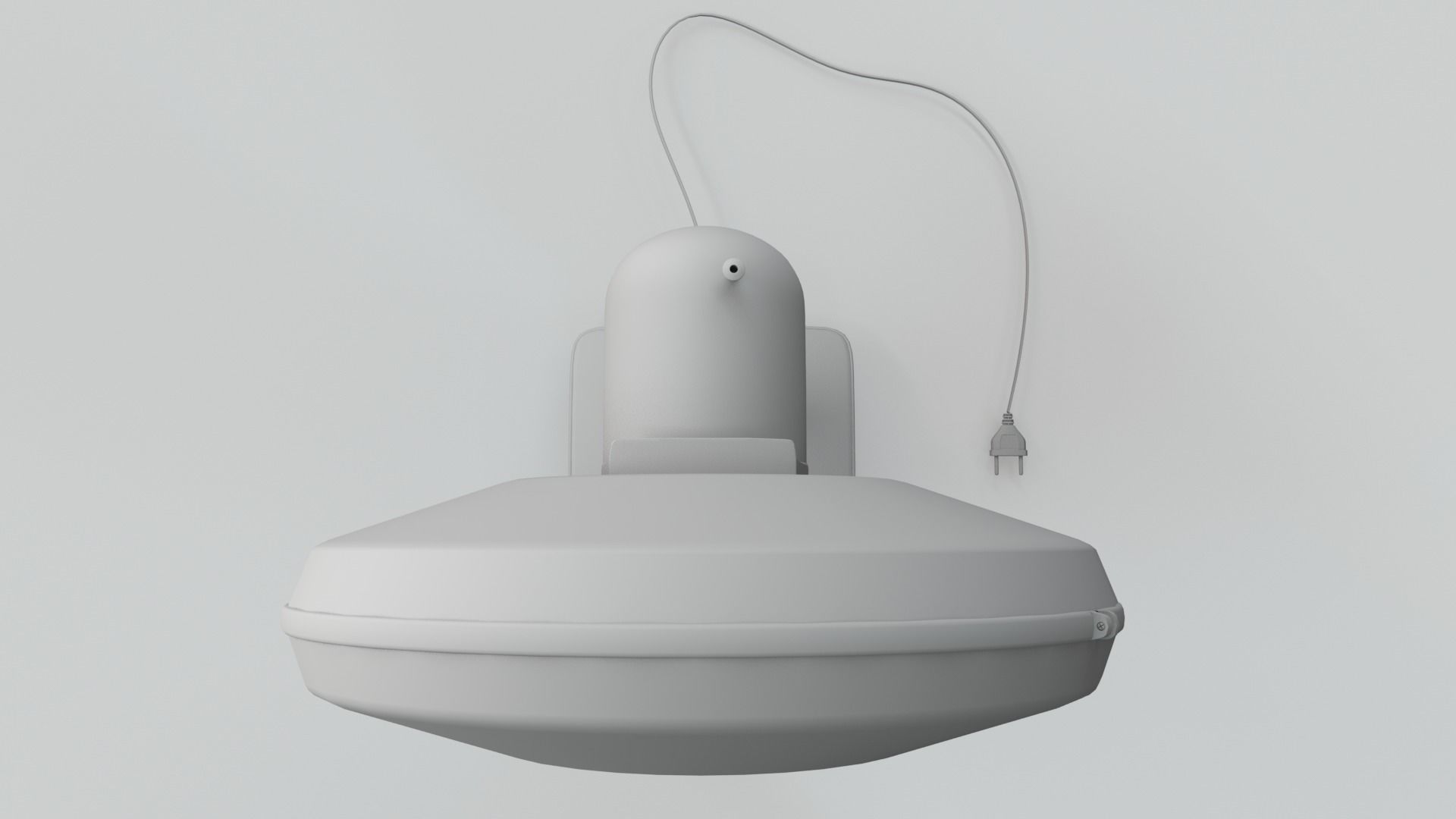 Table Fan Low Polly-Rigged  3D Model Low-poly 3D model_12