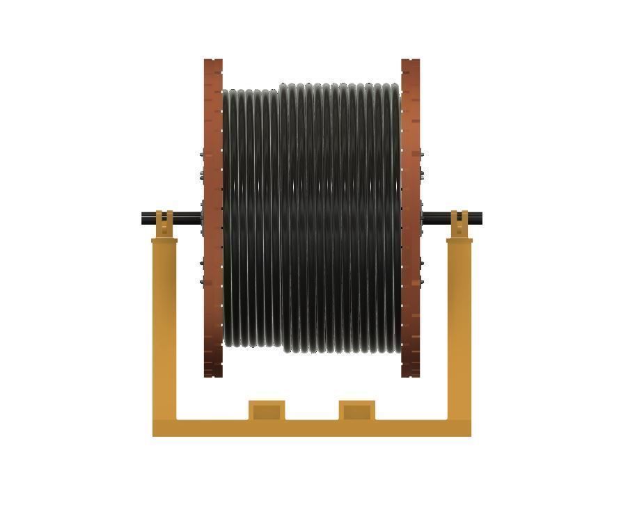 Model Railway - Cable Drum Jack and Stand 3D print model_9