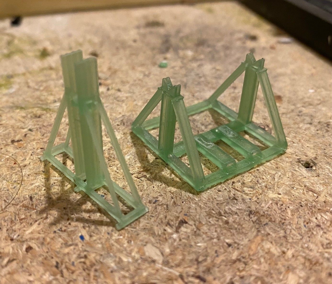 Model Railway - Cable Drum Jack and Stand 3D print model_11