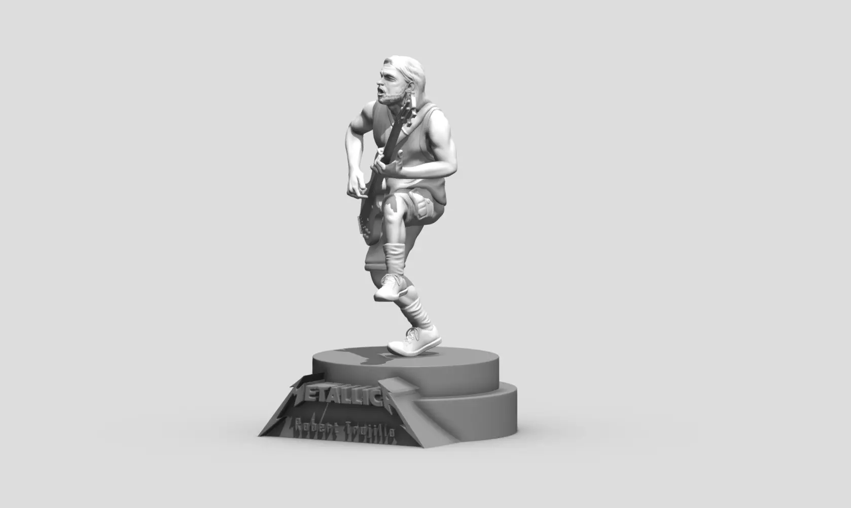 Robert Trujillo - Metallica 3D Printing 3D print model