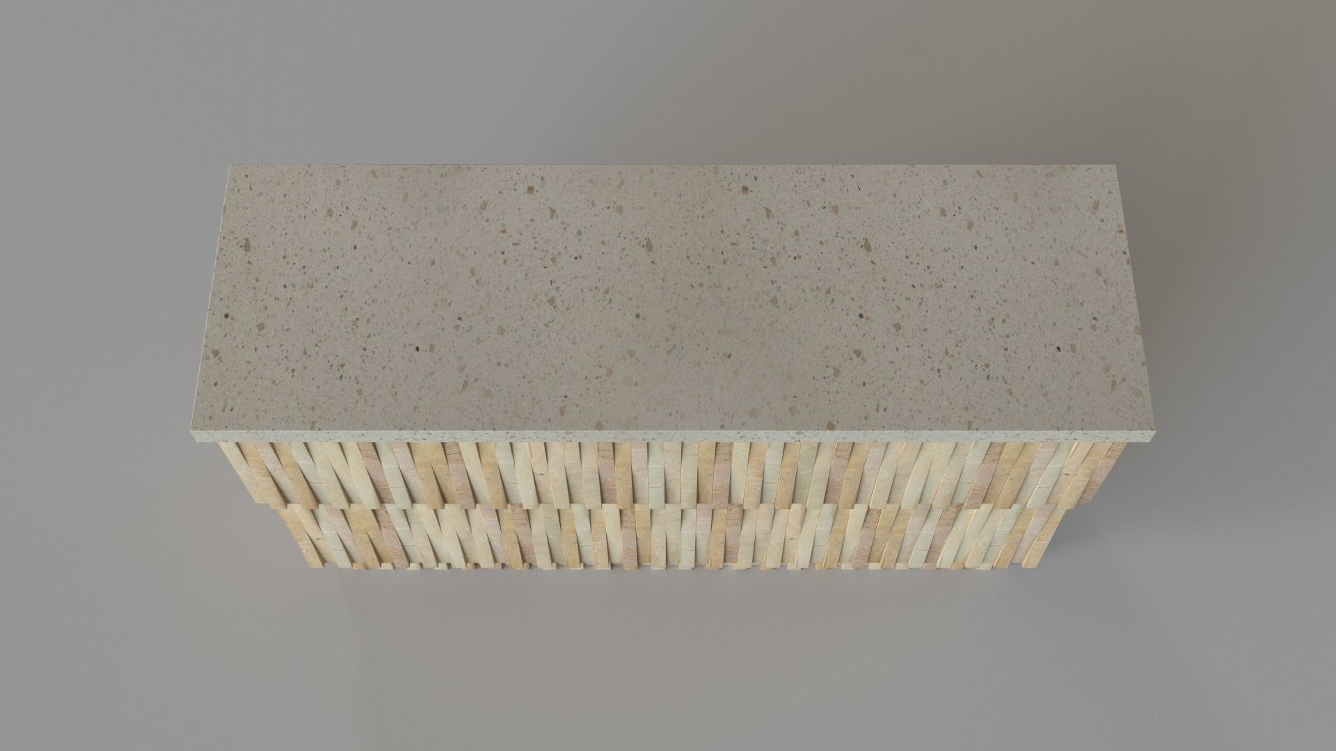 Teeter Totter Console Table 3D model_3