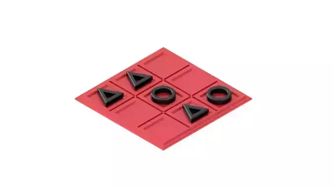 SQUID GAME TIC TAC TOE 3D print model