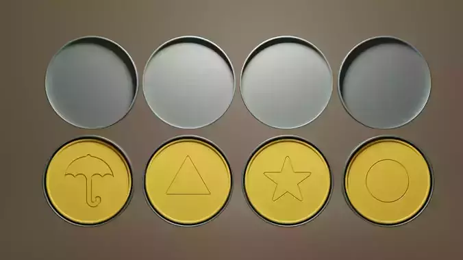 Squid Game Dalgona Cookie