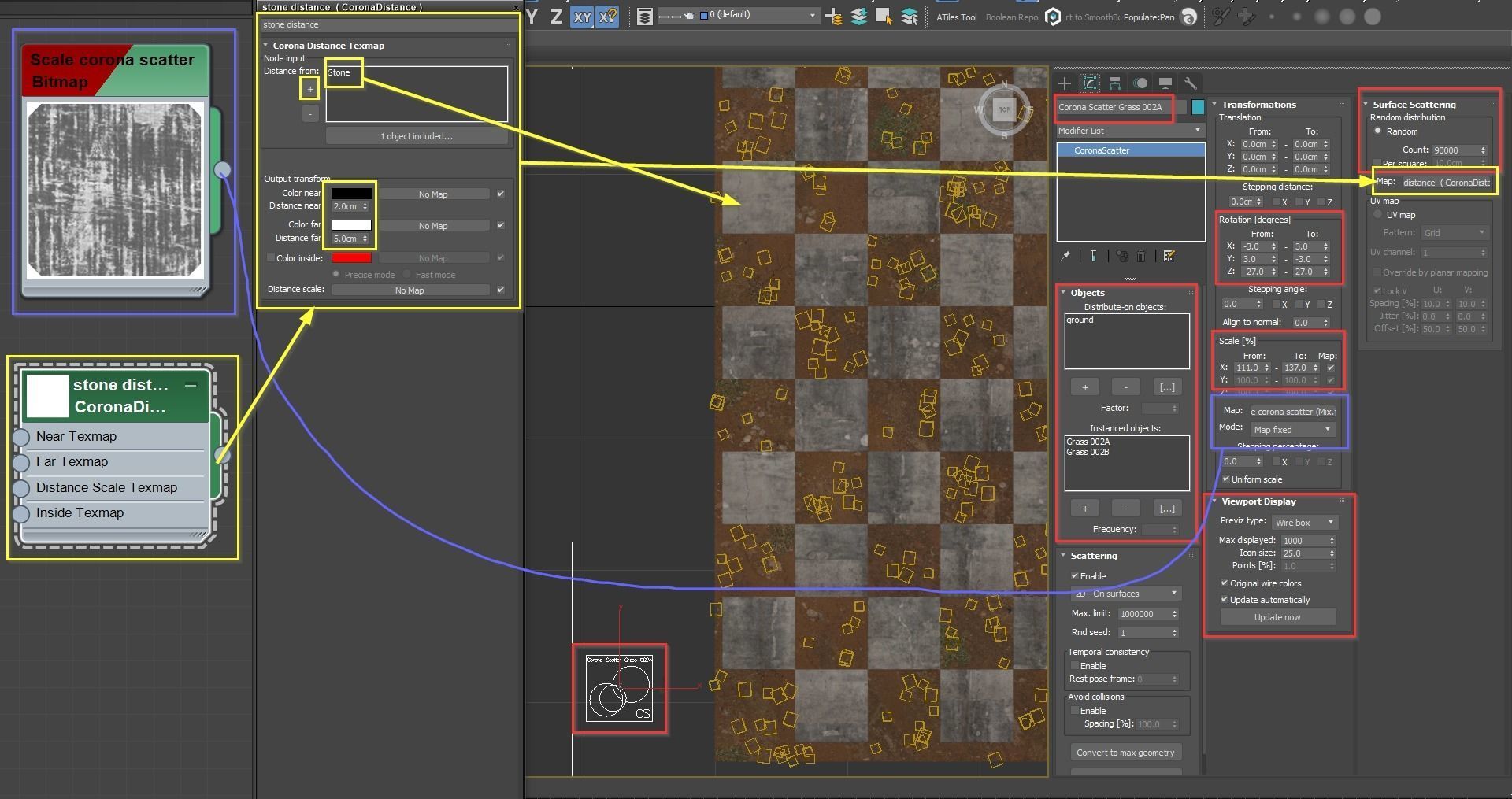 Decorative Floor Grass 02 3D model_5