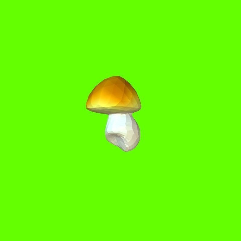 Porcini mushroom 120230 3D print model_1