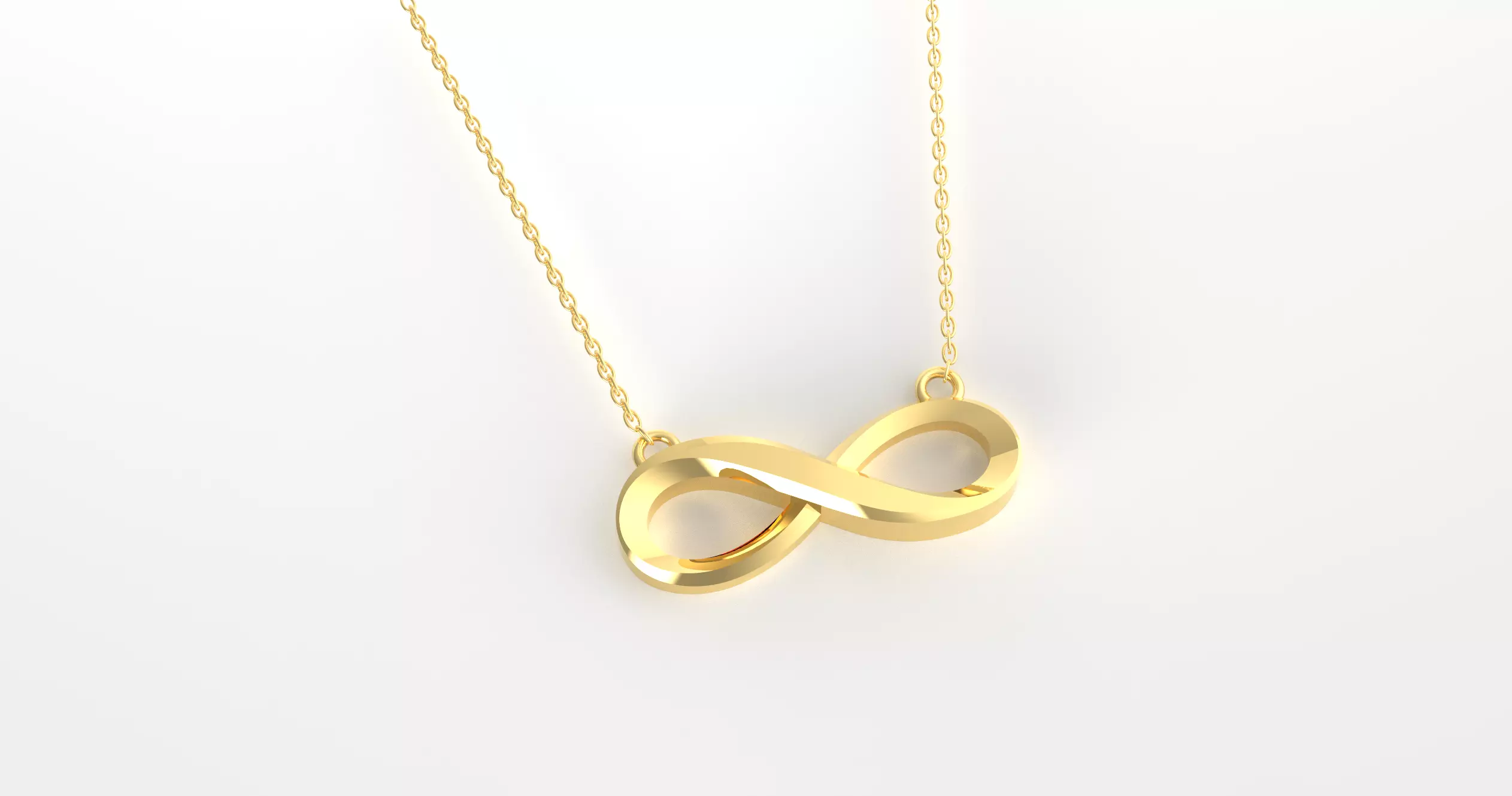 Infinity Pendant  3D print model_0