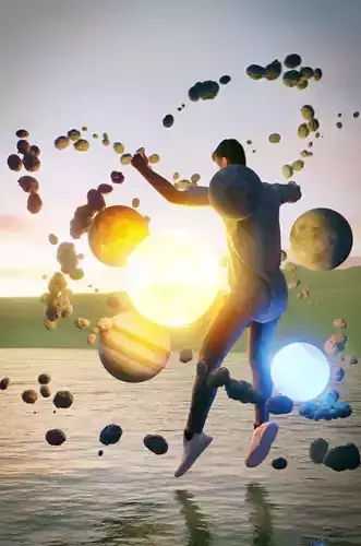 Super Powers Low-poly 3D model