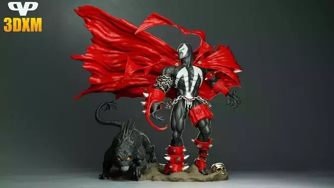 Spawn for 3D Printing STL 3D print model