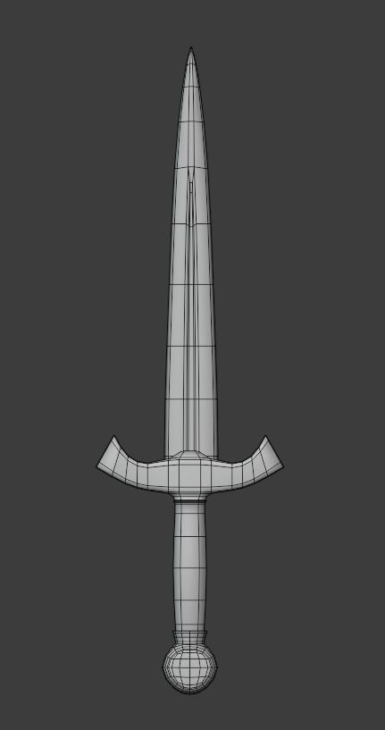 Medieval Weapons Pack Low-poly 3D model_13