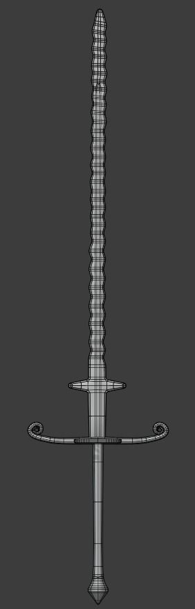 Medieval Weapons Pack Low-poly 3D model_20