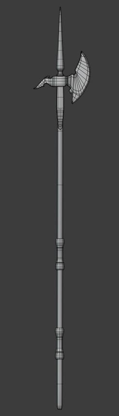 Medieval Weapons Pack Low-poly 3D model_14