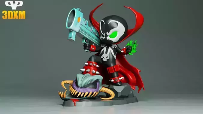 Spawn Chibi for 3D Printing STL