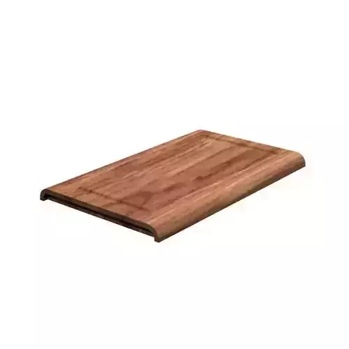 Oak Wooden Cutting Board 3D model