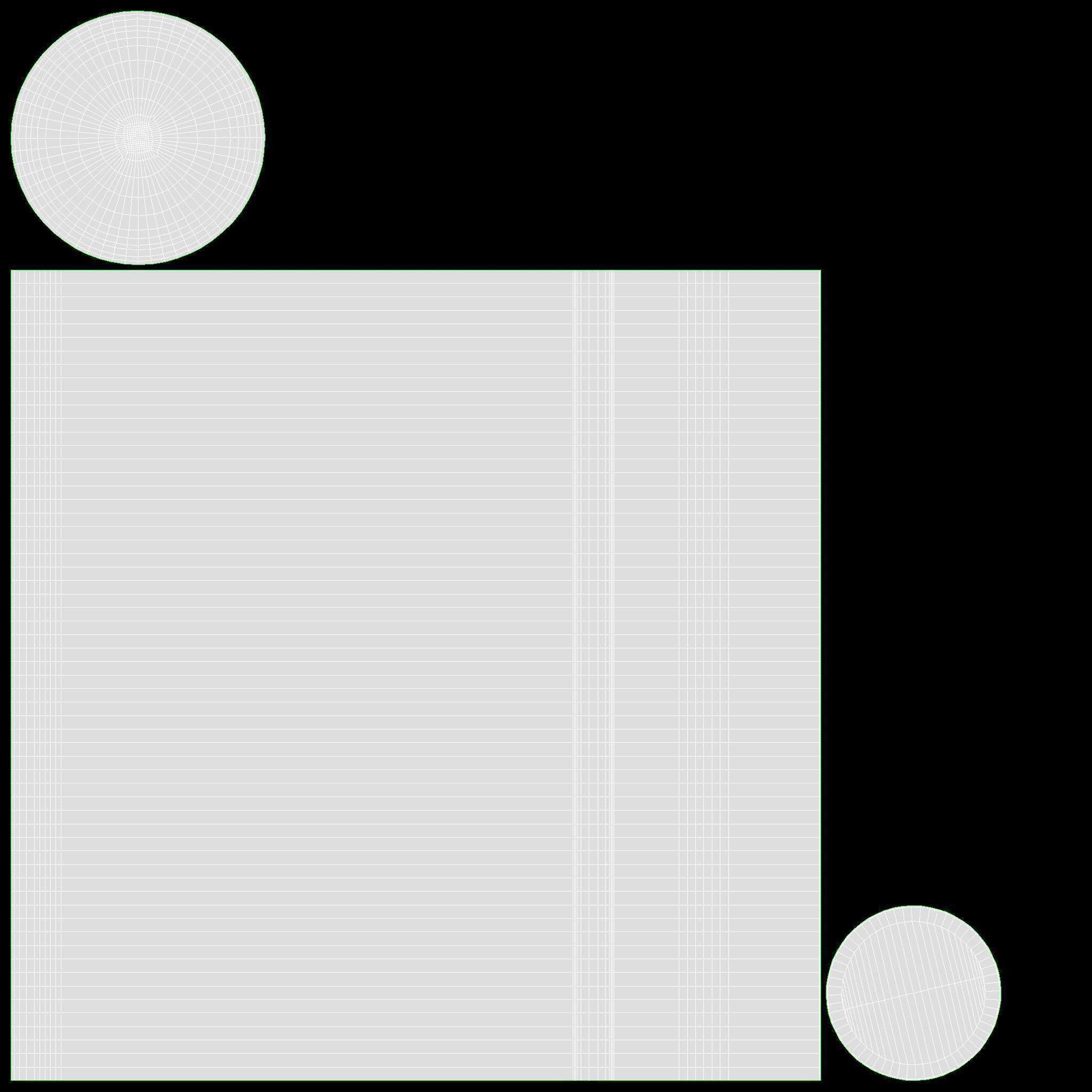 Glass soft drink soda water bottle 13 3D model_10