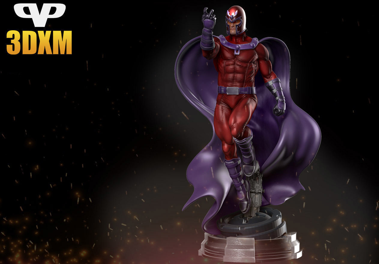 Magneto for 3D Printing STL 3D print model_1