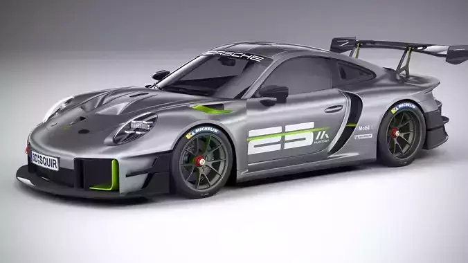 Porsche 911 GT2RS Clubsport 25 2022 3D model