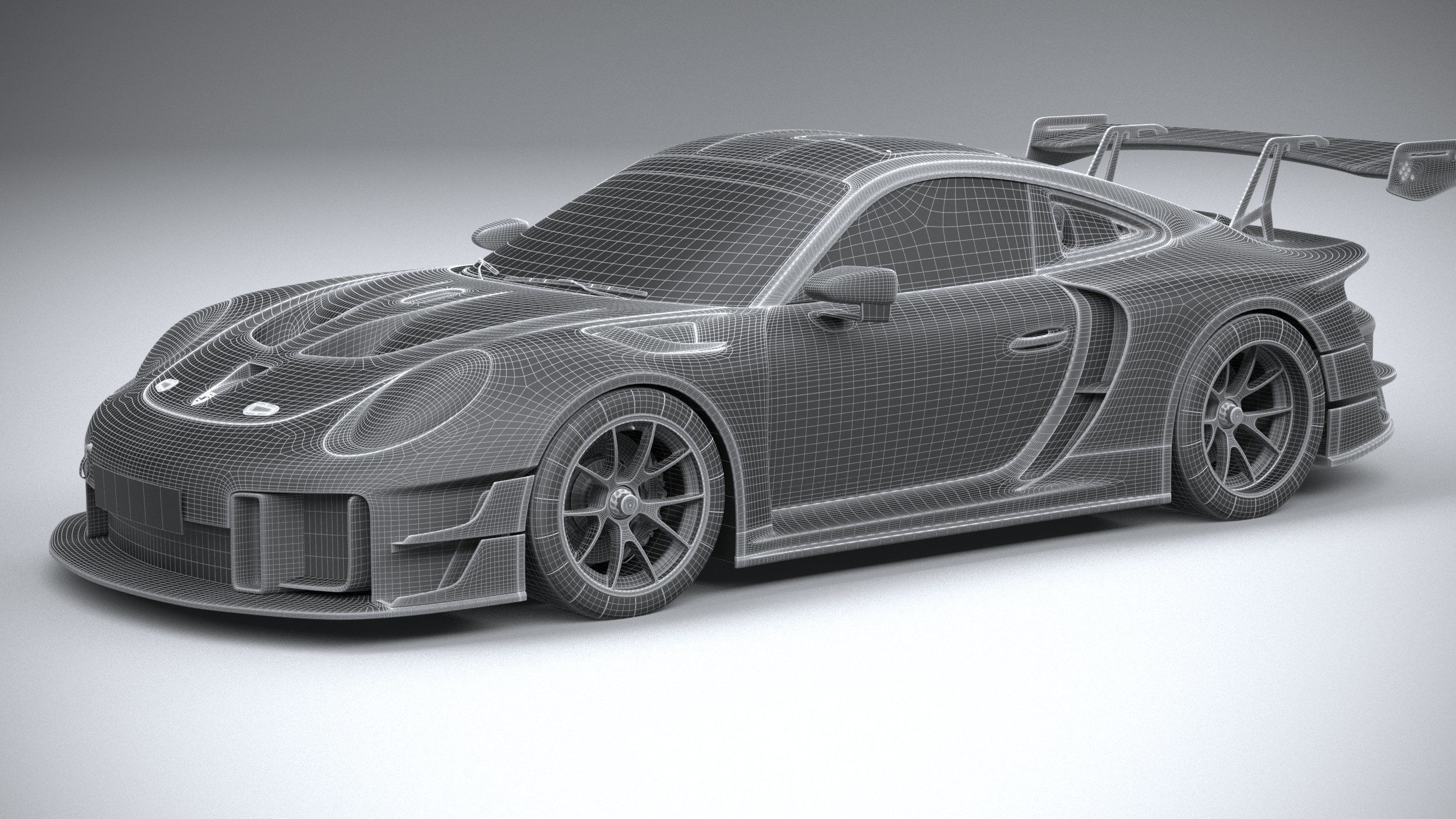 Porsche 911 GT2RS Clubsport 25 2022 3D model_26