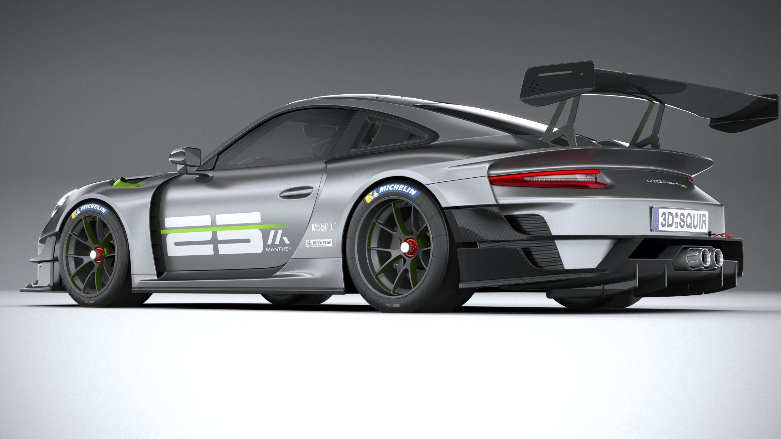 Porsche 911 GT2RS Clubsport 25 2022 3D model_5