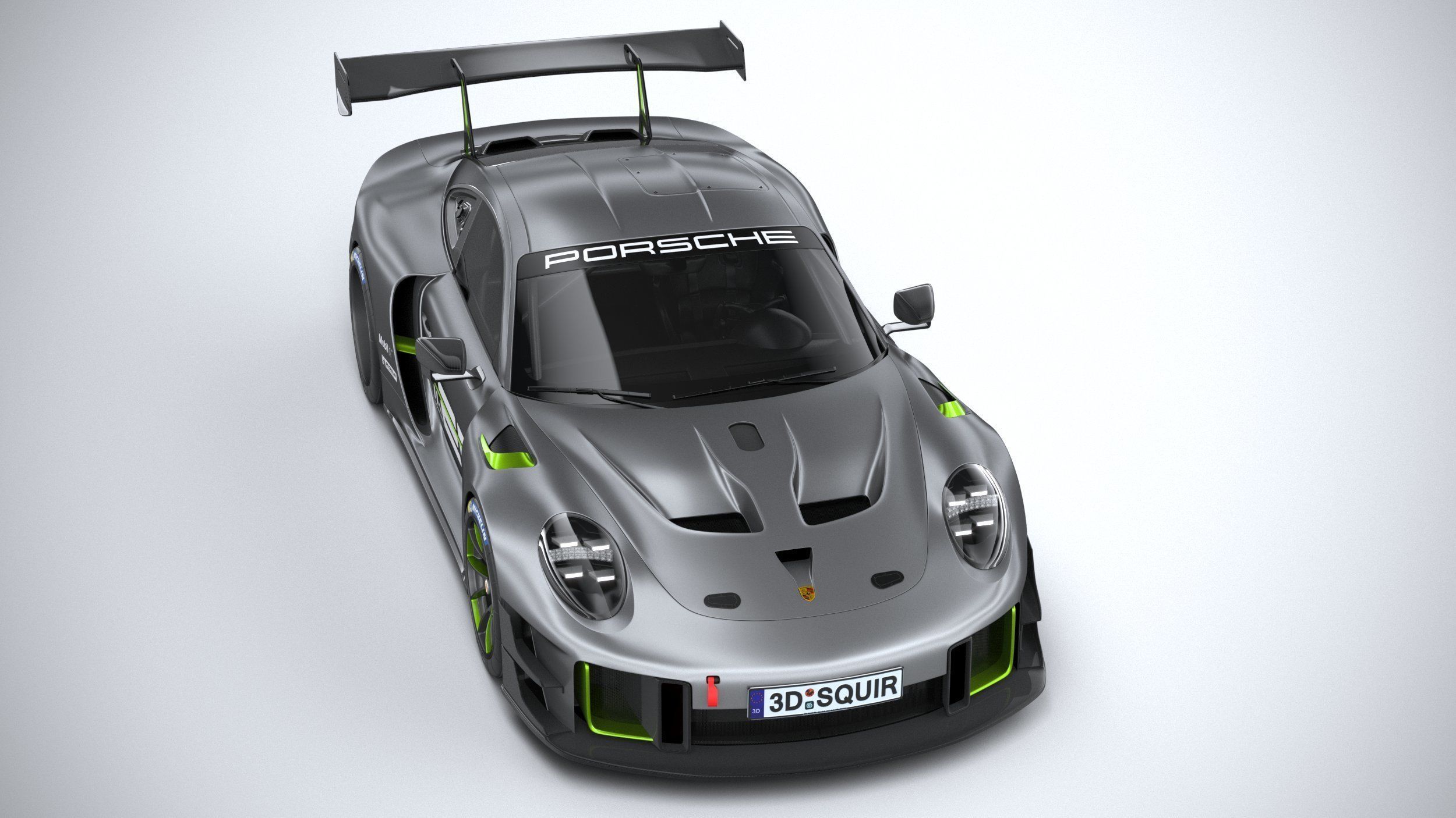 Porsche 911 GT2RS Clubsport 25 2022 3D model_12