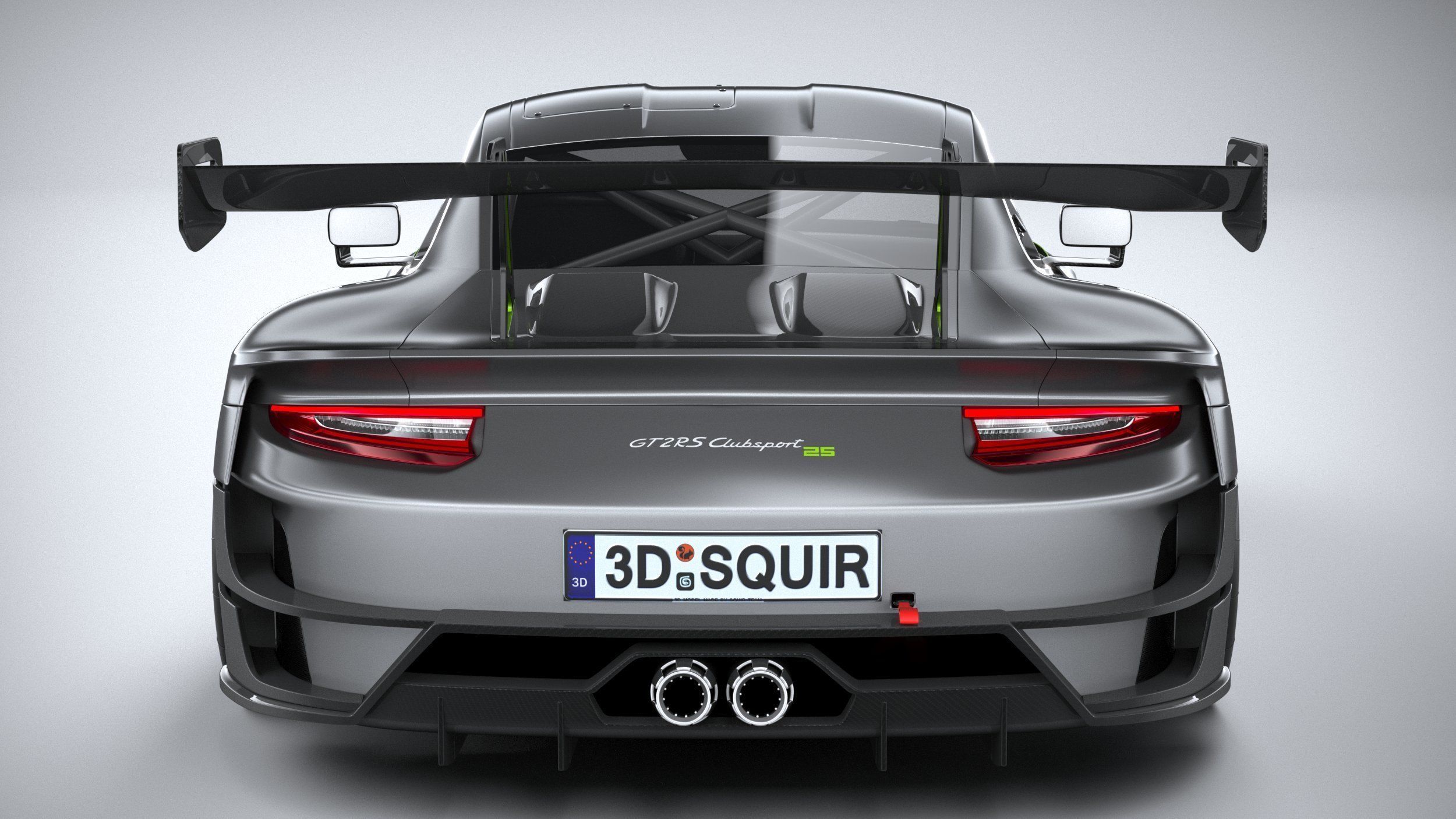 Porsche 911 GT2RS Clubsport 25 2022 3D model_4