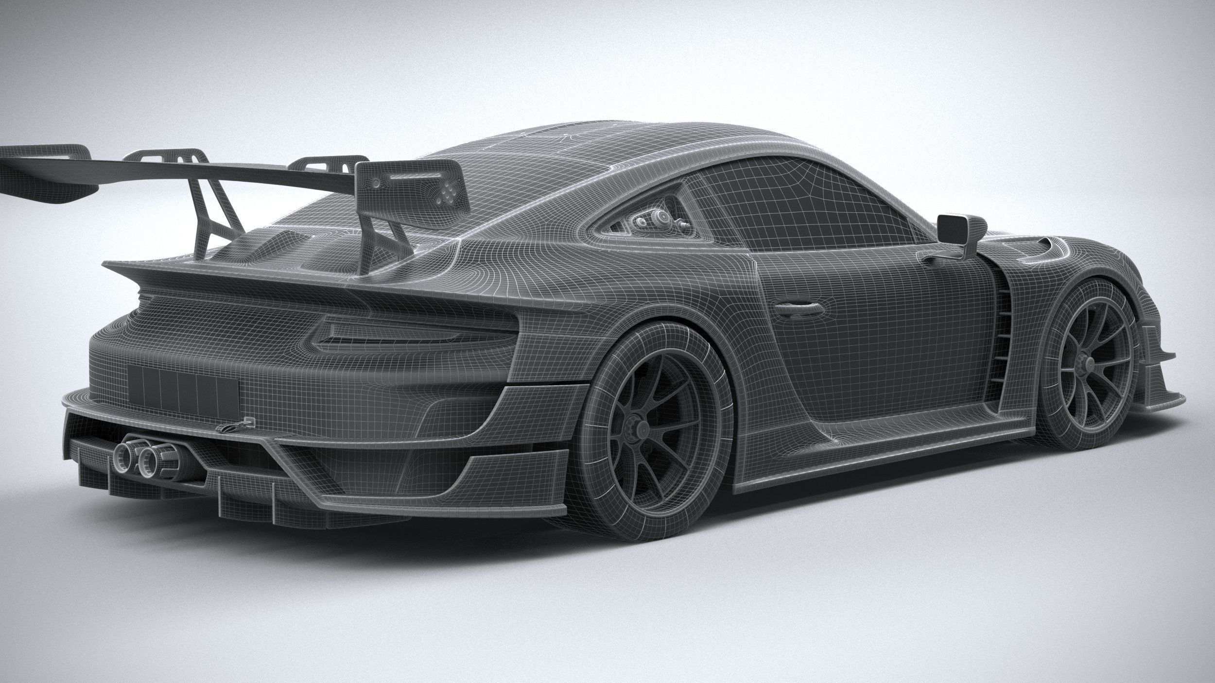 Porsche 911 GT2RS Clubsport 25 2022 3D model_27