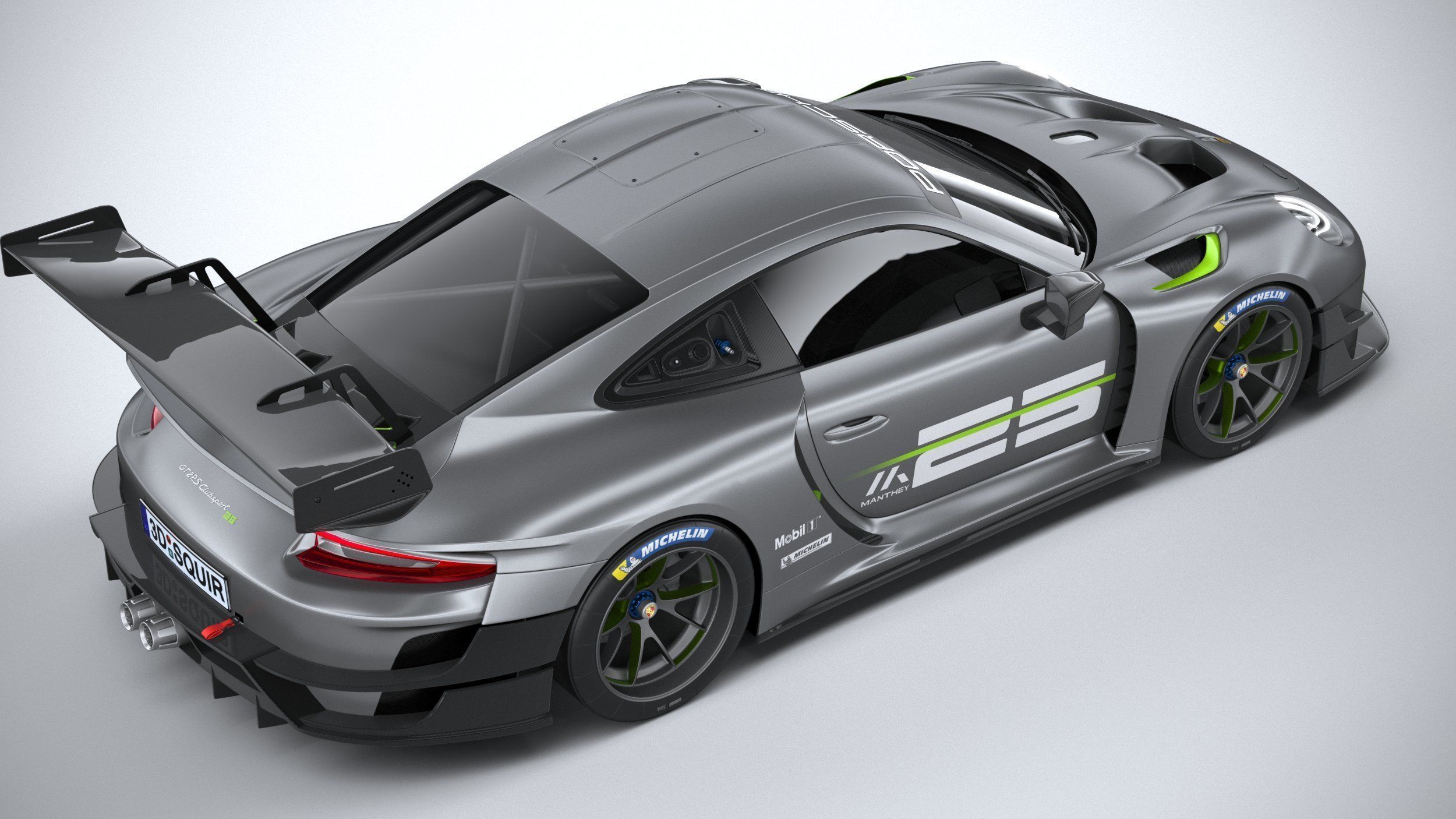 Porsche 911 GT2RS Clubsport 25 2022 3D model_10