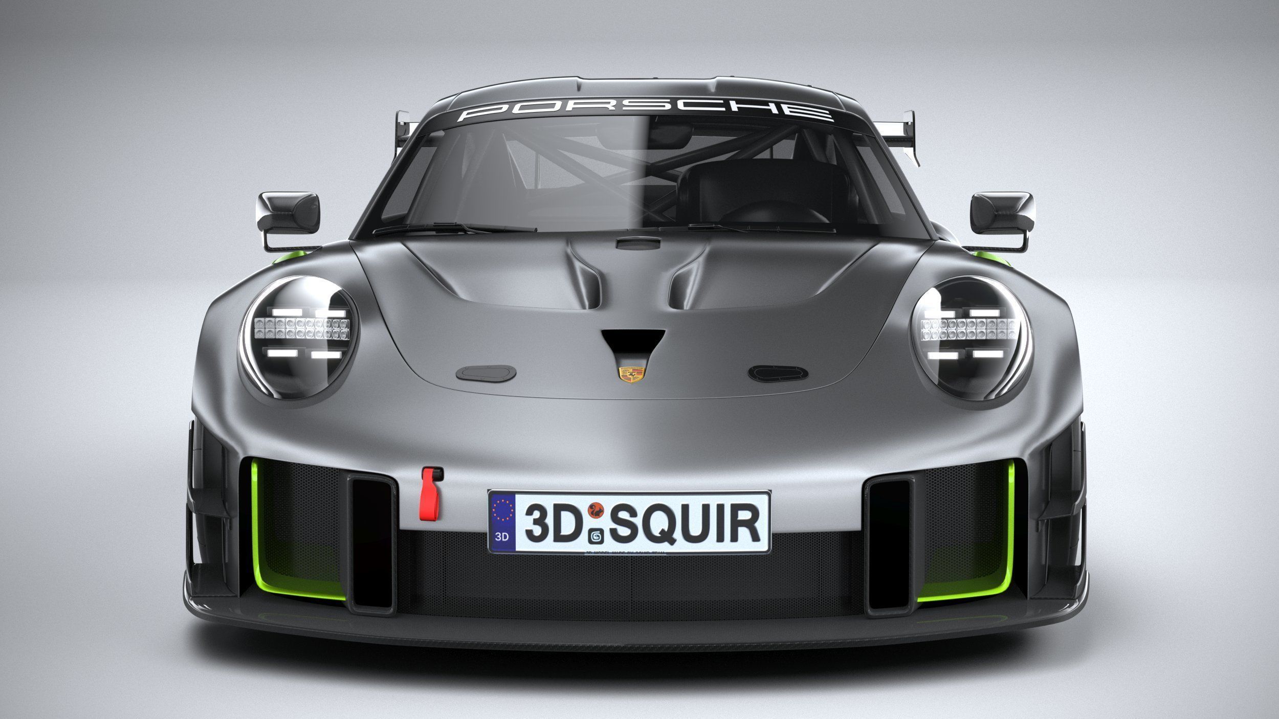 Porsche 911 GT2RS Clubsport 25 2022 3D model_13