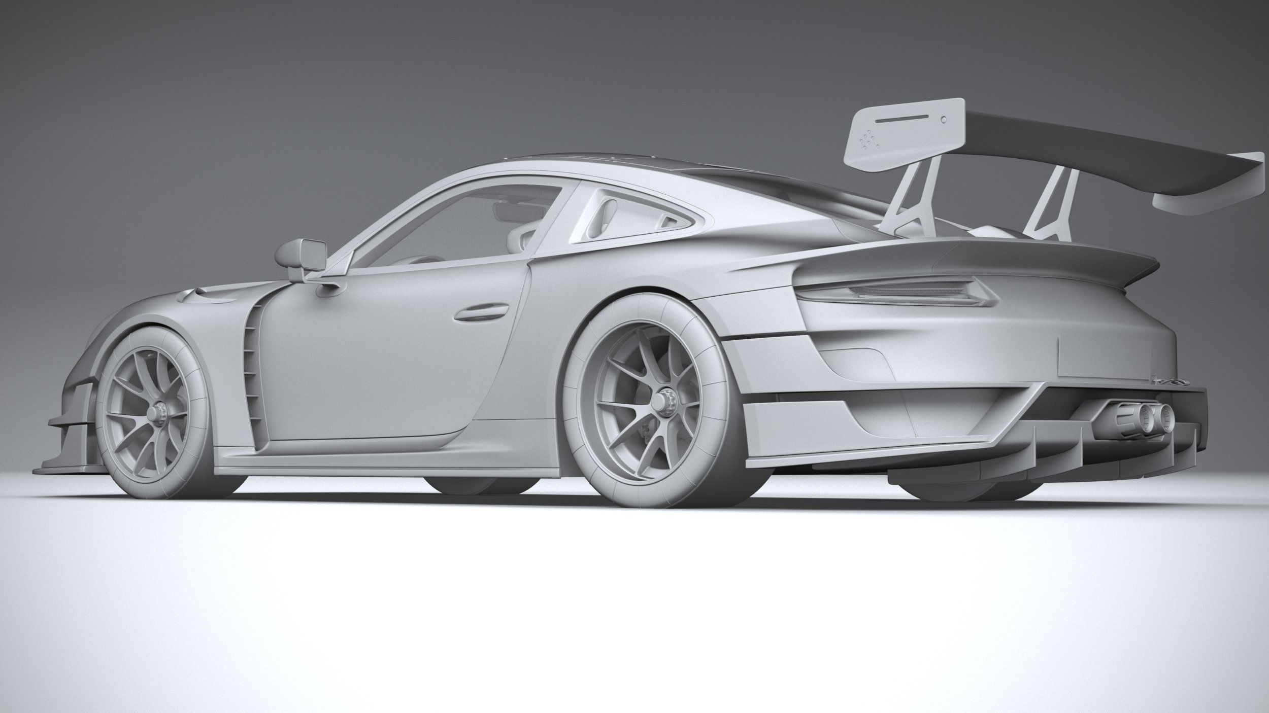Porsche 911 GT2RS Clubsport 25 2022 3D model_21