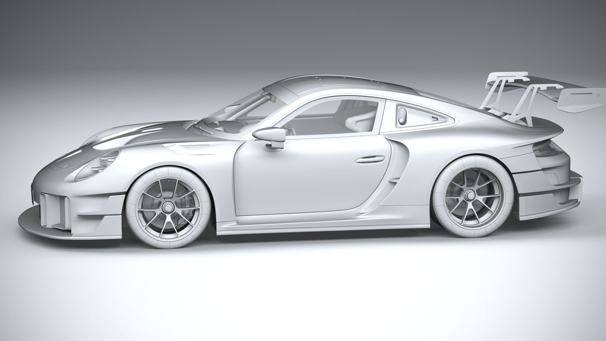 Porsche 911 GT2RS Clubsport 25 2022 3D model_22