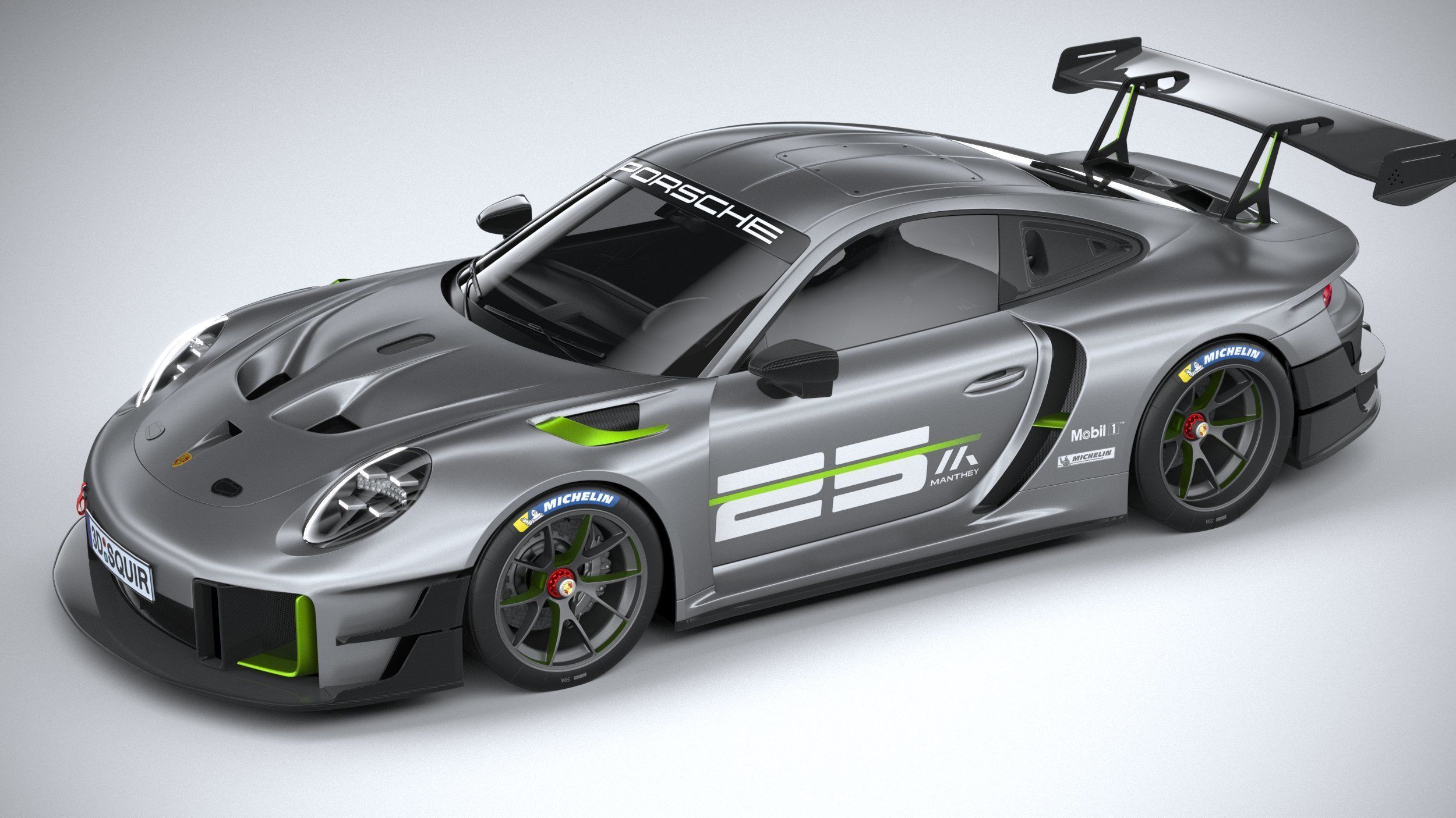 Porsche 911 GT2RS Clubsport 25 2022 3D model_7
