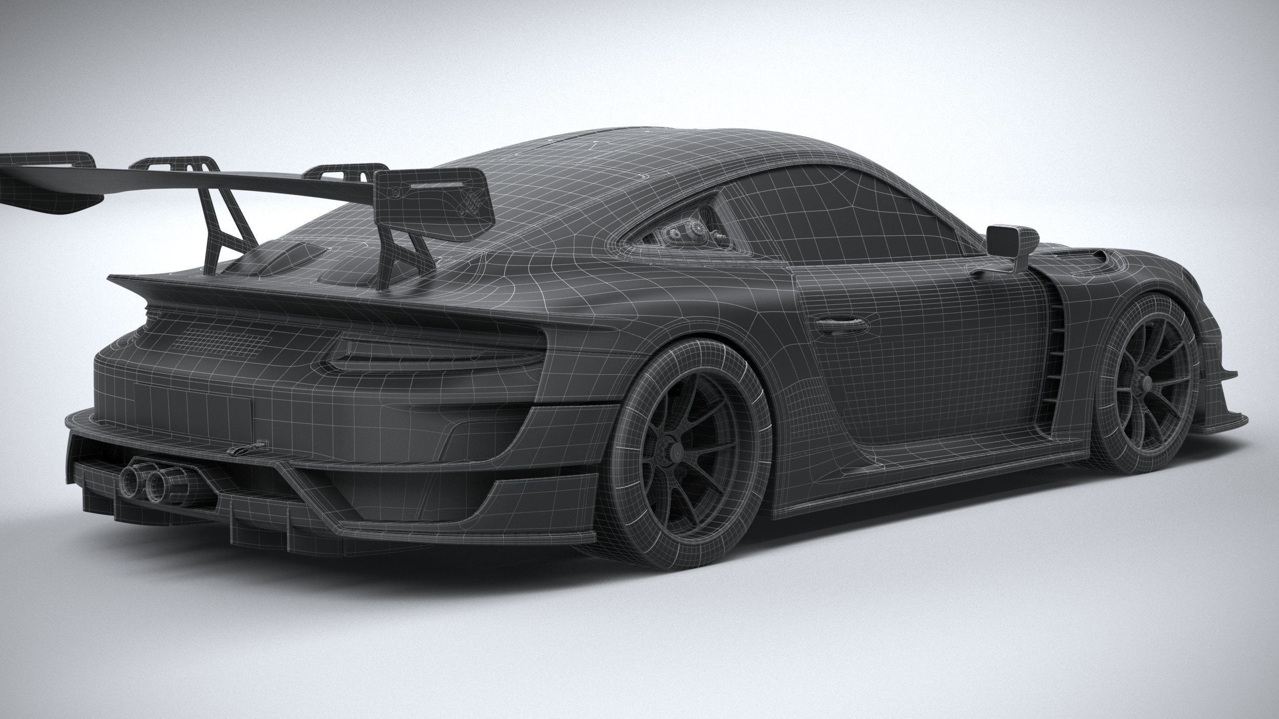 Porsche 911 GT2RS Clubsport 25 2022 3D model_29