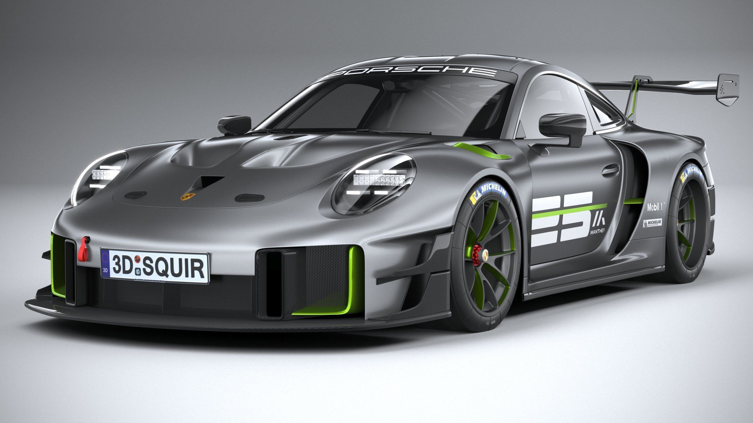 Porsche 911 GT2RS Clubsport 25 2022 3D model_2