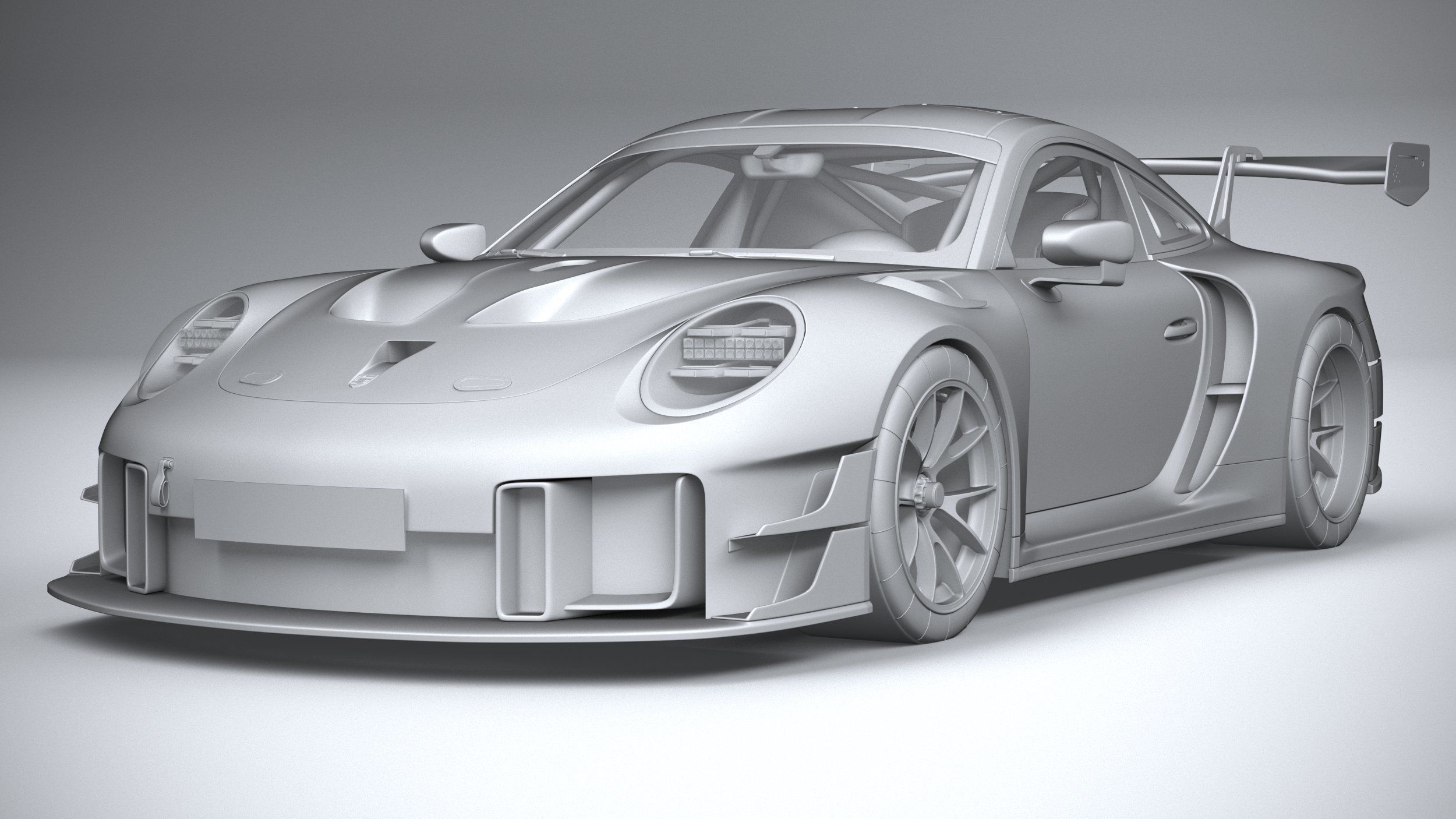 Porsche 911 GT2RS Clubsport 25 2022 3D model_20