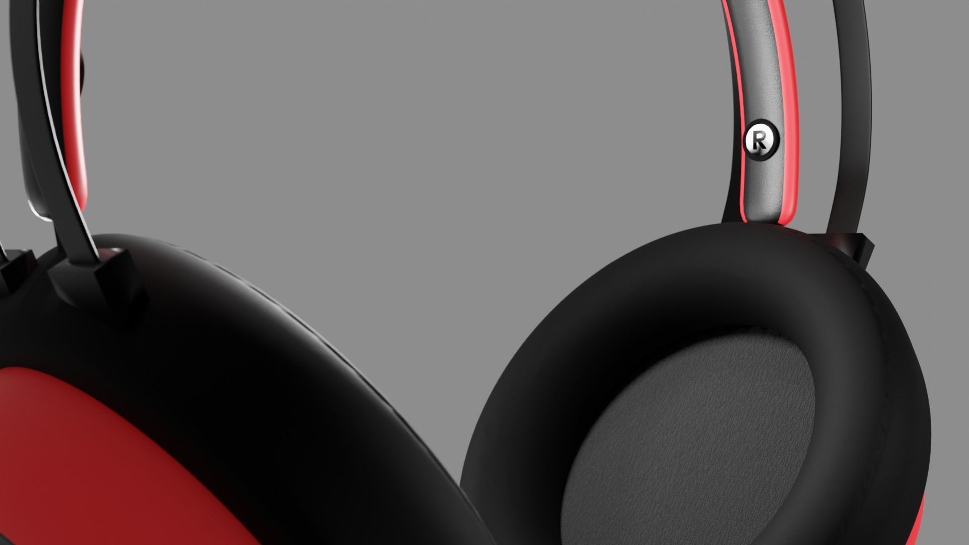 Microphone Wireless Gaming Headphone Free 3D model_13