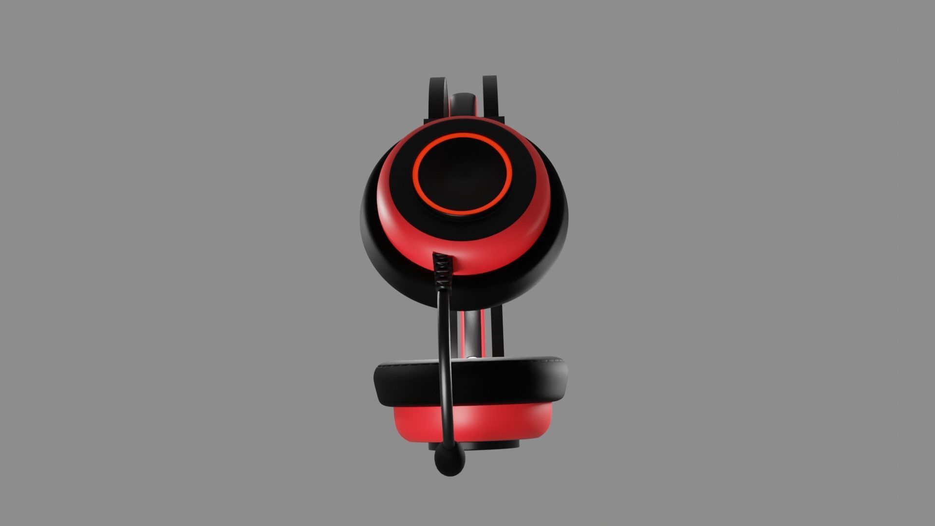 Microphone Wireless Gaming Headphone Free 3D model_12