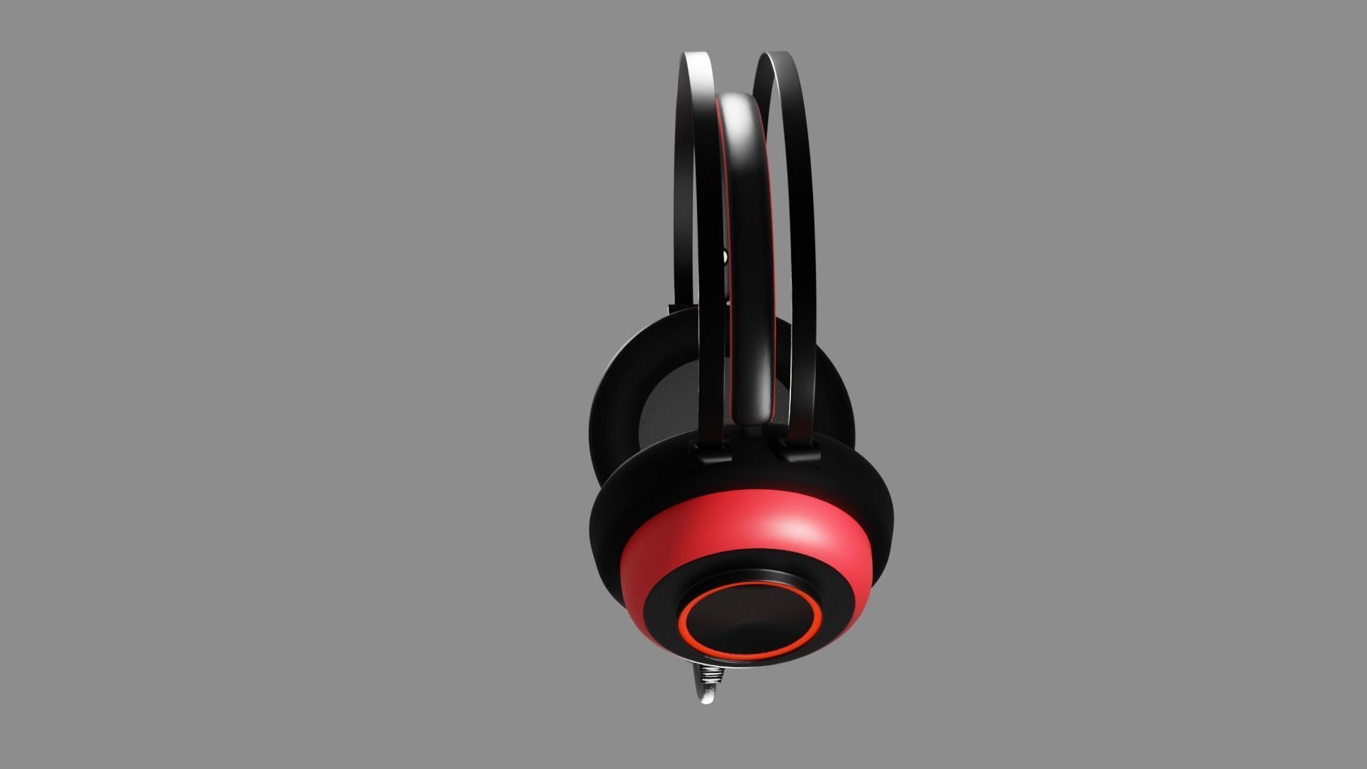 Microphone Wireless Gaming Headphone Free 3D model_22
