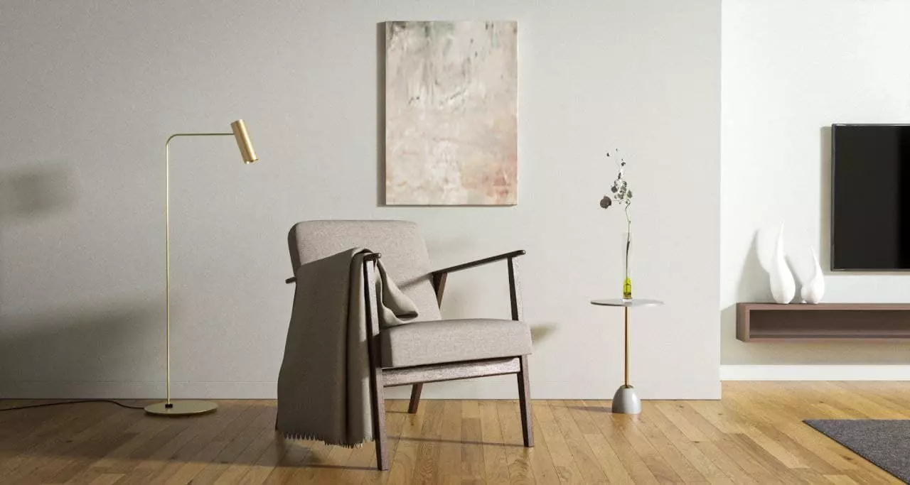Chair Showroom Interior Scene Free 3D model