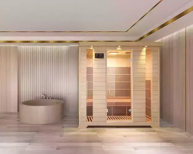 Khan steam room     Sauna Room