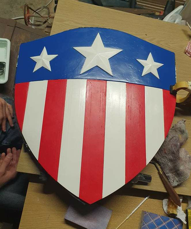 Captain America Original Shield 3D print model_18
