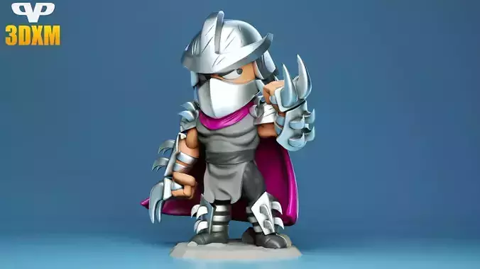 Shredder Chibi for 3D Printing STL