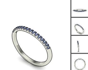 3d 85 models female ring 3D print model 3D print model_55