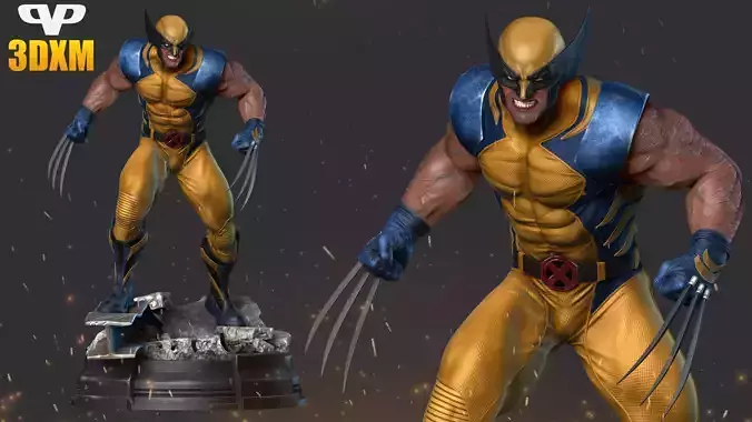 Wolverine for 3D Printing STL 3D print model